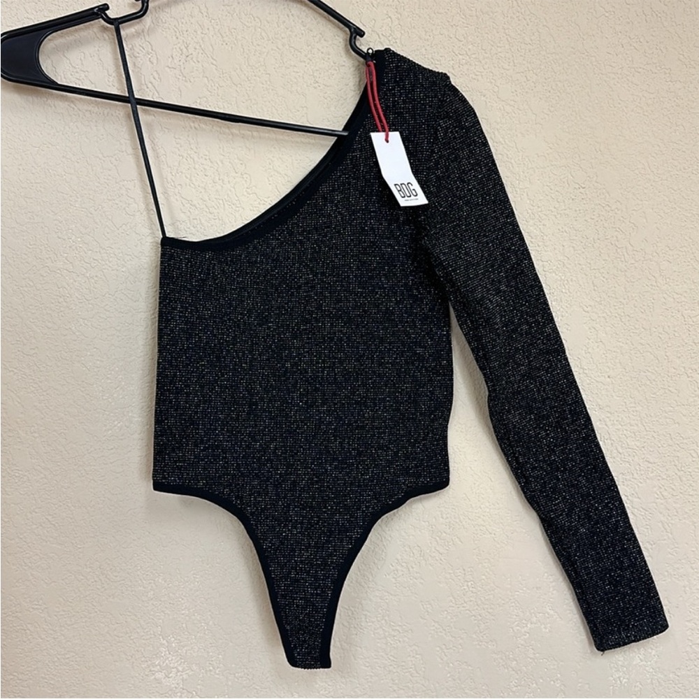 Urban Outfitters Sparkly Long Sleeve/Sleeveless Bodysuit - Picture 2 of 5